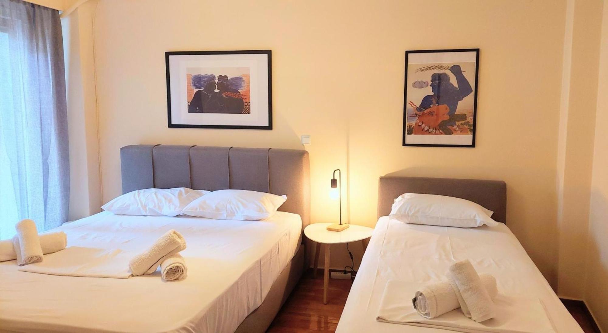 Grand Apartment In Acropolis Museum Athena Bagian luar foto